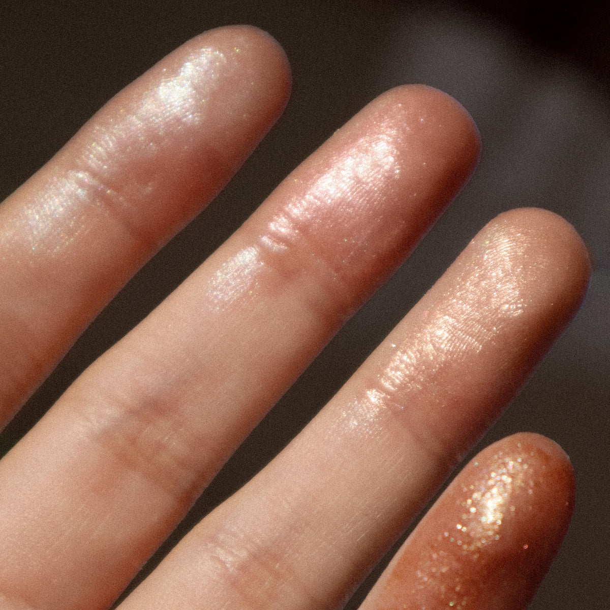 Master || Day Glow swatched on fingers