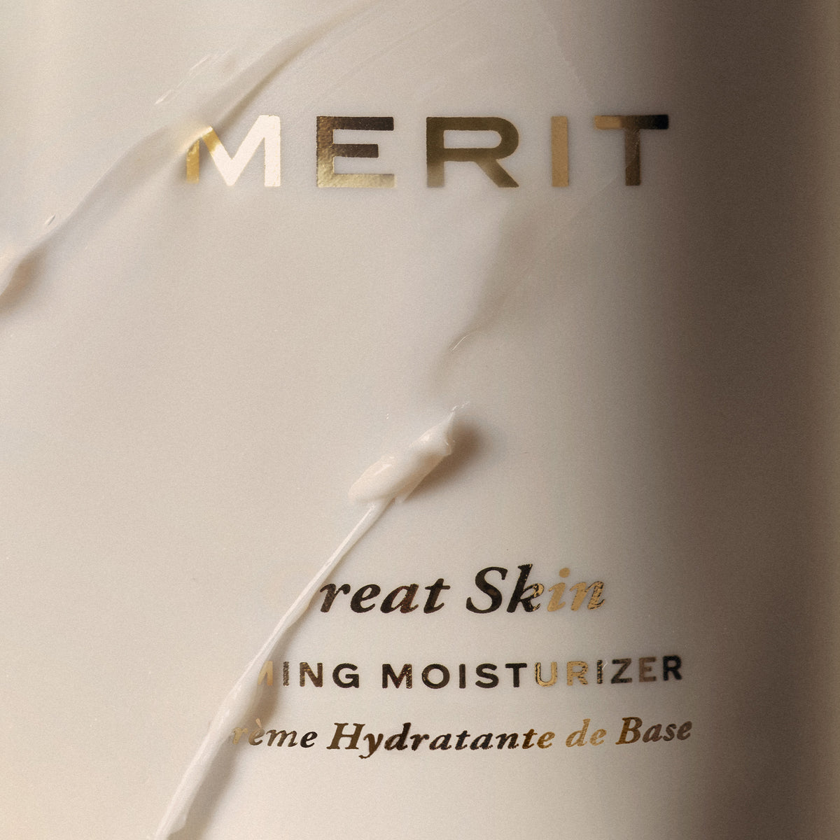 Master || Great Skin Moisturizer bottle up close.