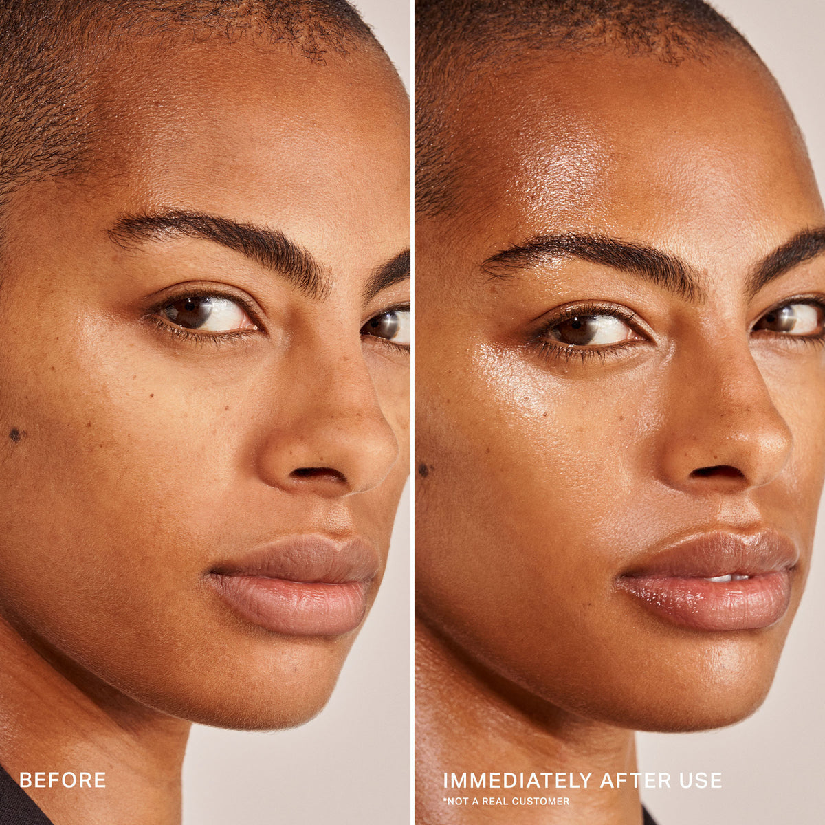 Master | | Before, Immediately after use. *Not a real customer 