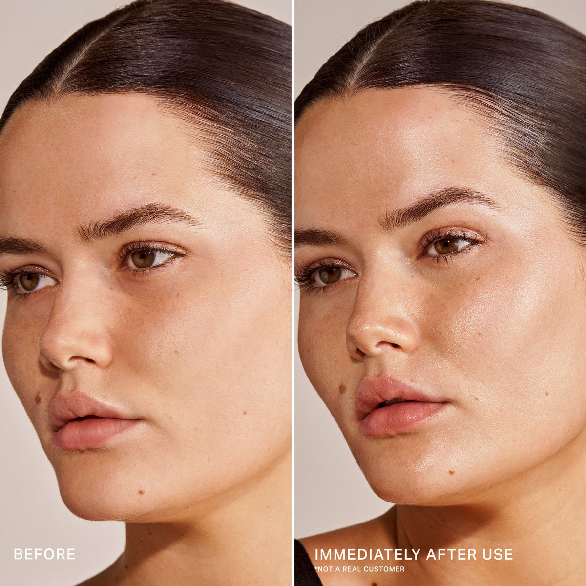 Master | | Before, Immediately after use. *Not a real customer 