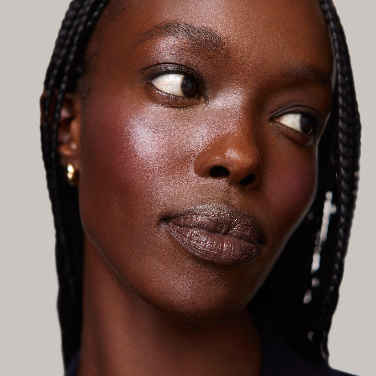 Archival | face::rich | Model is wearing Flush Balm in shade Archival.