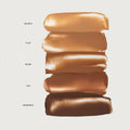 Master | | | Swatches of bronze balm Shades Quince, Clay, Seine, Leo, Monarch